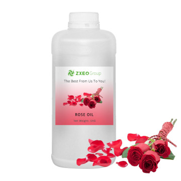 Розовая органическая ароматерапевтическая масло
