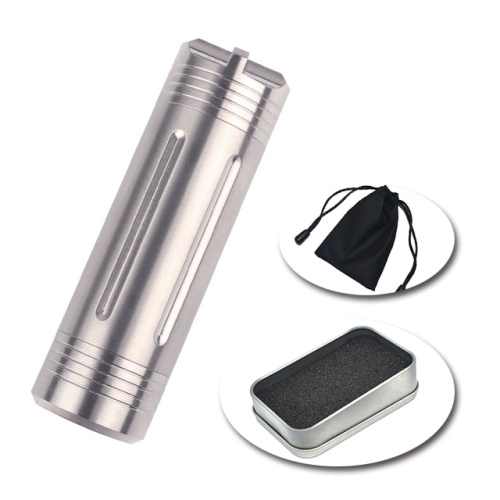 EDC Emergency Waterproof and Light Weight Titanium Capsule