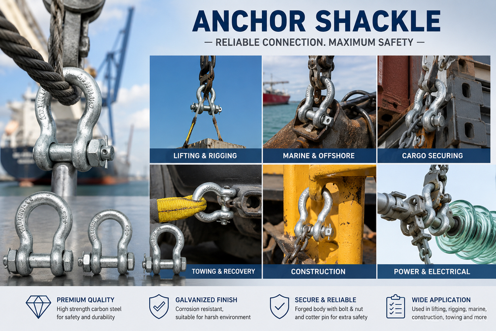 anchor shackle application