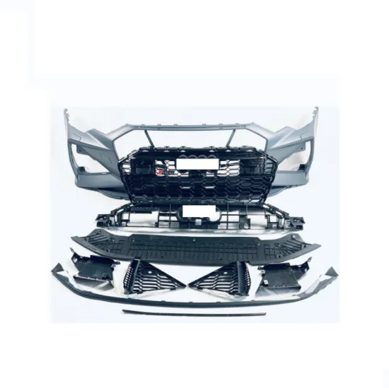 AUDI A6 S6 C8 2019+ RS6 Style Factory Body Kits - Front Rear Bumper with Exhaust Pipes