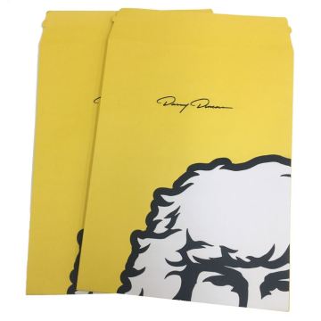 Sobres y cajas de papel kraft reciclables personalizados con logotipo para ropa minorista