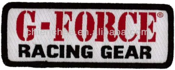 Racing Gear Woven Emblems