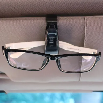 Multi Functional Car Clip: Glasses Holder for Car Visor