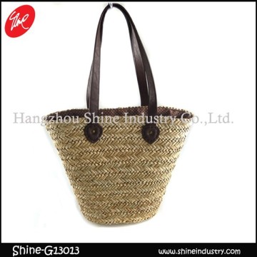 2015 new design natural fashion straw bag