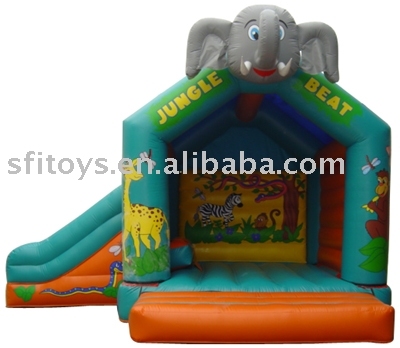 Elephant Bouncer&amp;Slide- inflatable toys bounce