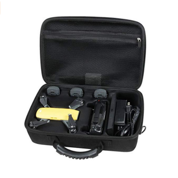 Black Ridged Hard Shell Shockproof EVA Foam Case for Drone