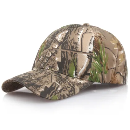 Custom Camouflage Mesh Baseball Caps - Adjustable Summer Outdoor Hats