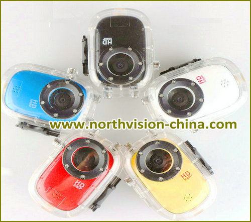 1.5 Inch Screen 1080P Waterproof Sports Camera