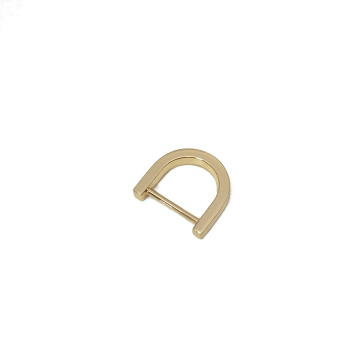 Customizable High-Quality D-Ring Buckles: Corrosion-Resistant Flat Alloy Clasps and D Rings for Luggage and Handbag Hardware Accessories