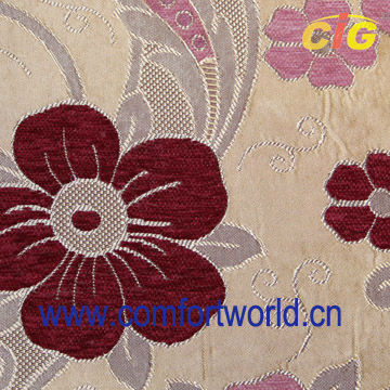 jacquard chenille upholstery fabric