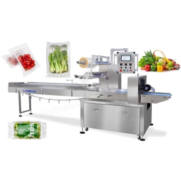 Fresh Frozen Fruit and Vegetable Mushroom Maize Flowpack Packaging Machine