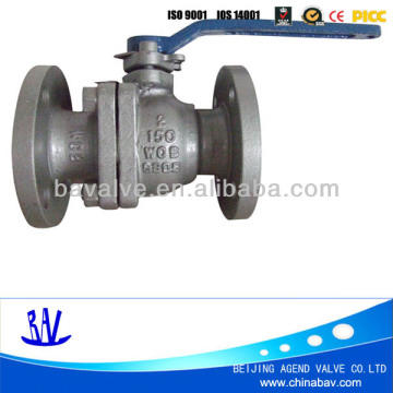 1/2"-40"150LB-2500LB steel Handle ball valve