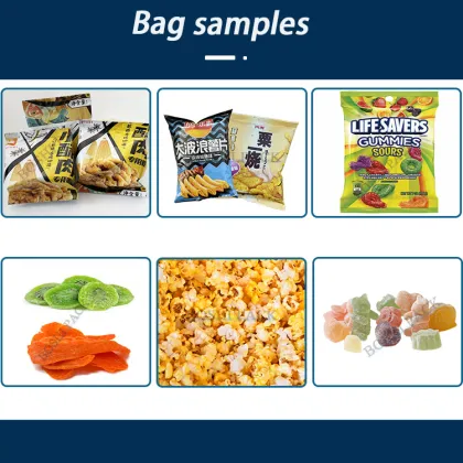 Vertical Automatic Packaging Machine for Grains, Snacks, and Beverages