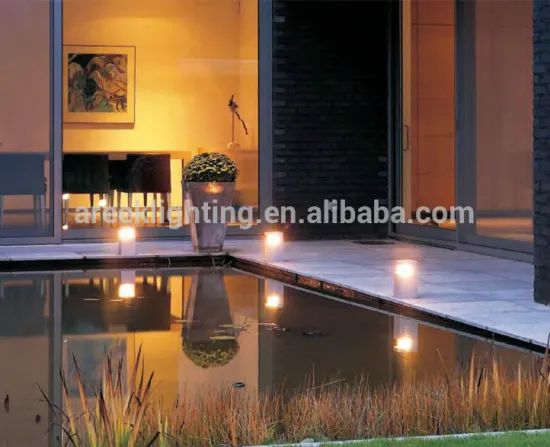 led aluminium garden lighting pole light