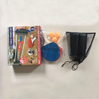 Wholesale Mini Wooden Ping Pong Paddles with Customizable Logos and Table Tennis Ball Set