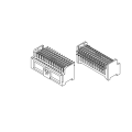 Pitch 2,00 mm 90 ° złącza złącza DIP Seria AW2014R-2XNP