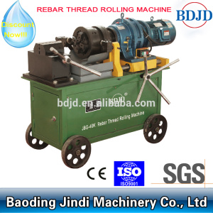 factory price new construction rebar thread rolling machine