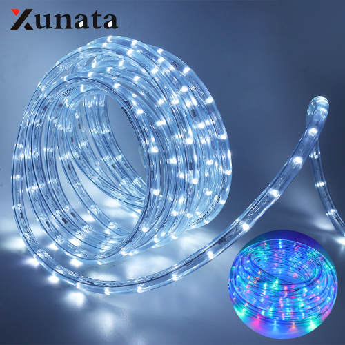 220V LED Strip Waterproof 360 Degree Ligthing Neon Sign LED Light Outdoor Rainbow Tube Rope Light Led Strip