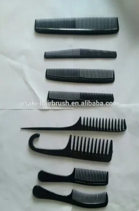 osaki goody combs hair brush detangle , hot selling plastic combs hair brush