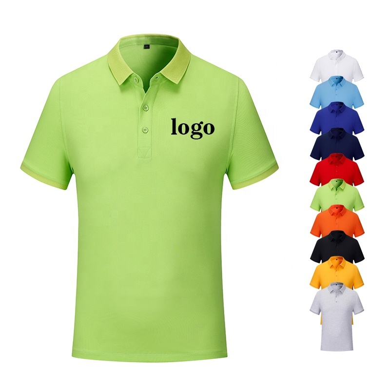 Summer Comfortable Sport Casual Polo T Shirt
