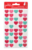 Pebbles We Go Together Glitter Heart sticker