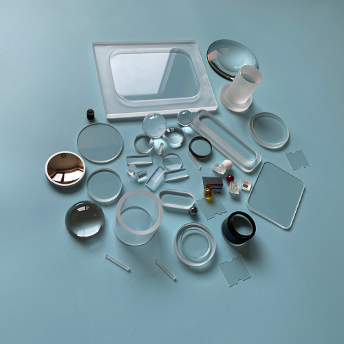 lente biconvexa de vidro óptico personalizada