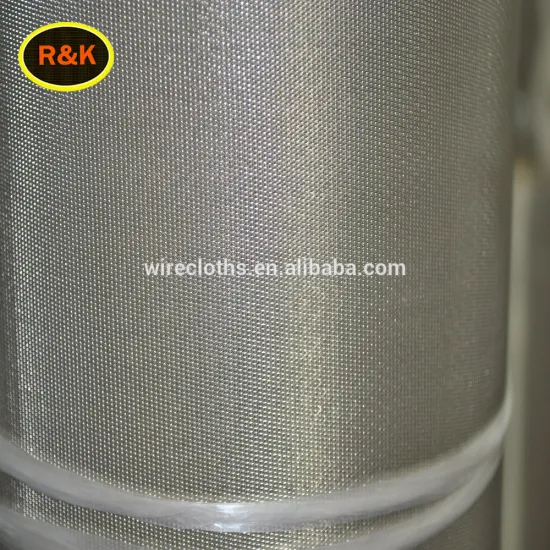 Stainless Steel Extrusion Filter Mesh Belt forPlastic Extruder