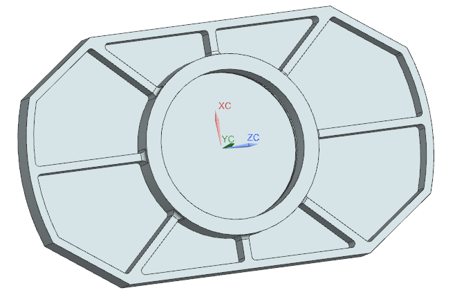 Back structure of the ultra-lightweight scann