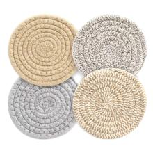 Elegant Wooden Coaster Set for Home Use