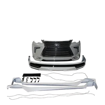 Hot Sale Upgrade Body Kit Facelift Front and Rear Bumper for 2021-2023 Toyota Fortuner
