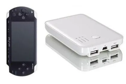 Custom External Universal Battery For Sony Psp 3000, Playstation Portable 1000, Snes Games