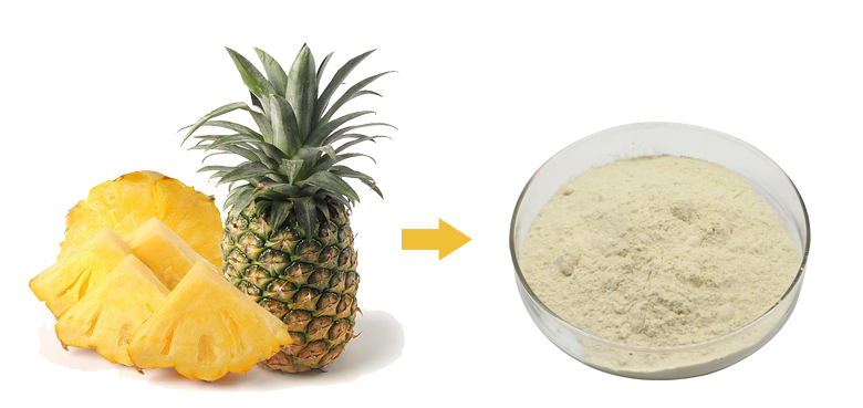 Freeze dried pineapple powder