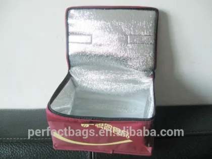 For frozen food cooler bags aluminum foil cooler bags