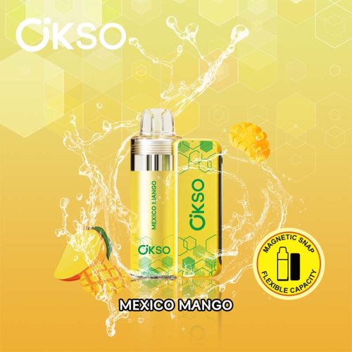 OKSO Switch kit 50000 Puffs kit Pod Vape yang dapat diganti