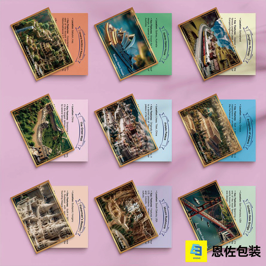 পেশাদার উপস্থাপনার জন্য উচ্চ মানের ব্র্যান্ড কার্ড