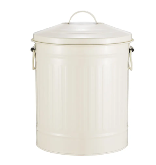 Galvanized Wastepaper Basket Storage Box