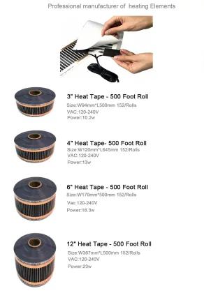 Korean Infrared Graphene Floor Heating Film