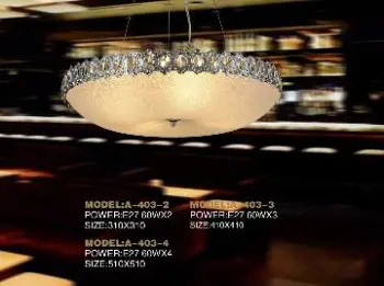 Decoration crystal ceiling lights