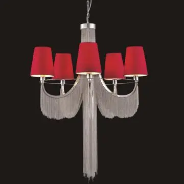 Nickel Necklace Chain with Shade Pendant