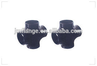 asme B16.9 CS ST32.7/C22.8 butt tube forged concentric cross