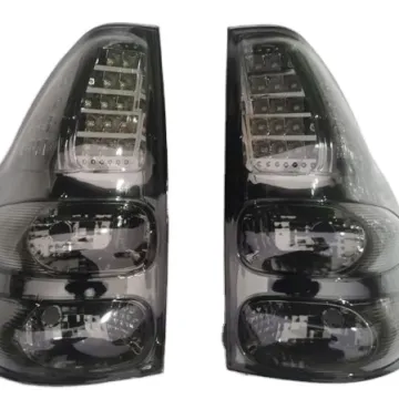Auto Lighting System Rear Brake Lamp Black Tail Light For Toyota Prado 2003-2009