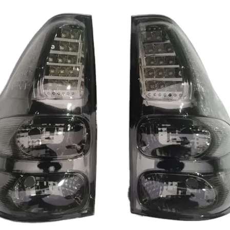 Auto Lighting System Rear Brake Lamp Black Tail Light For Toyota Prado 2003-2009