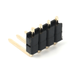 2.54mm single row double plastic 90 degrees