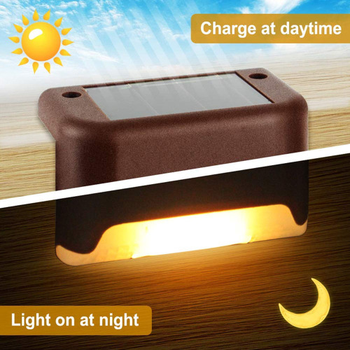 Solar Step Lights Outdoor Waterproof