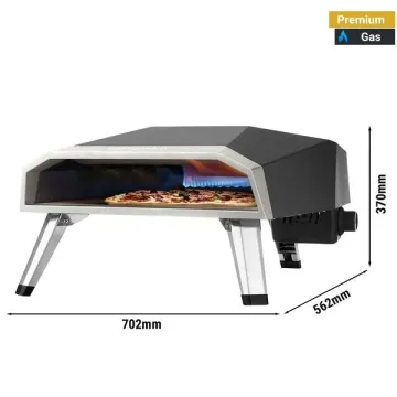 Gas Fuel BBQ Restaurant Family Pizza Maker Outdoor Kitchen Portable Pizza Oven