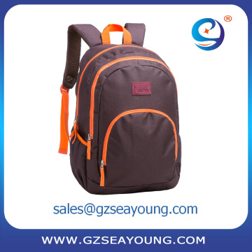 new design polyester waterproof backpack big compartments with excellent quality backpack