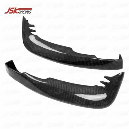 JSK STYLE CARBON FIBER FRONT BUMPER SPLITTER 2012-2014 FORD FOCUS ST