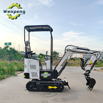 Kubota Engine Mini Excavator 1 Ton Farm Excavator
