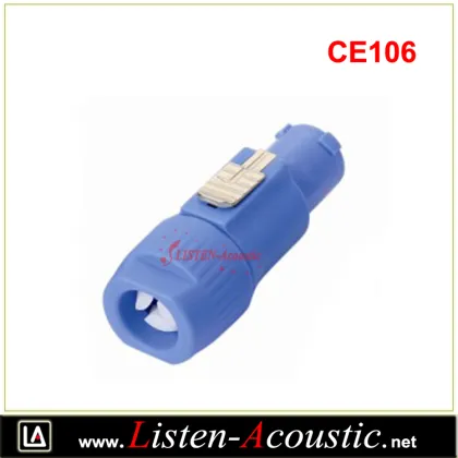 CE106 Lockable Speaker Connector like Neutrik NAC3FCB