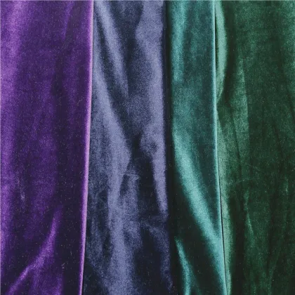 Emerald Korean Velvet Fabrics Fashion Coat Suede Fabric